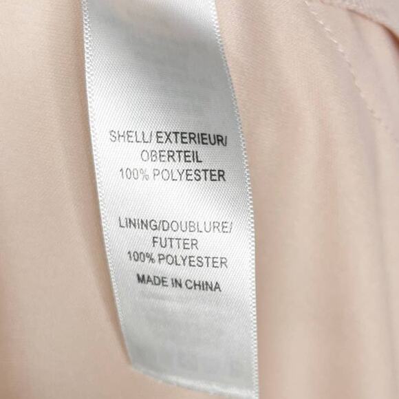 Adrianna Papell US Size 10 Light Pink One Shoulder Tiered Ruffle Cocktail Dress - Picture 10 of 12